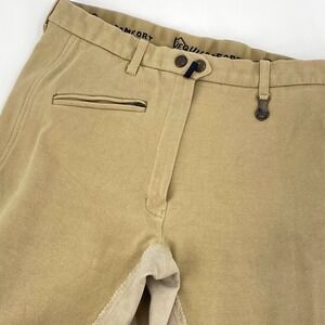 Vequi Comfort Tan Full Seat Equestrian Riding Breeches Women's Large *FLAW*